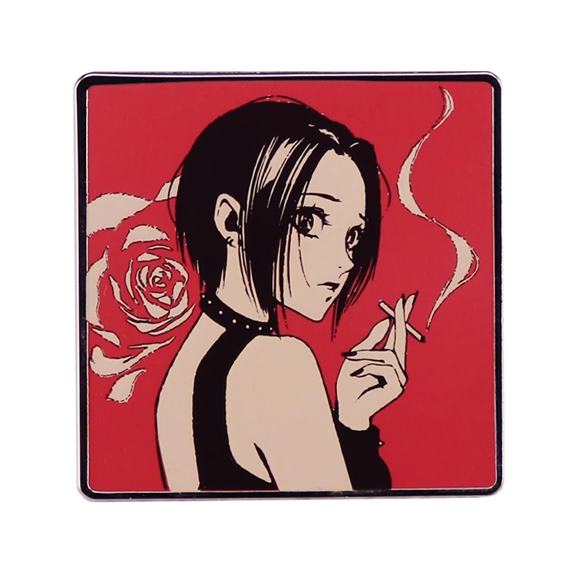 Nana Osaki Enamel Pin Ai Yazaw - Nana Anime Merchandise recension och pris