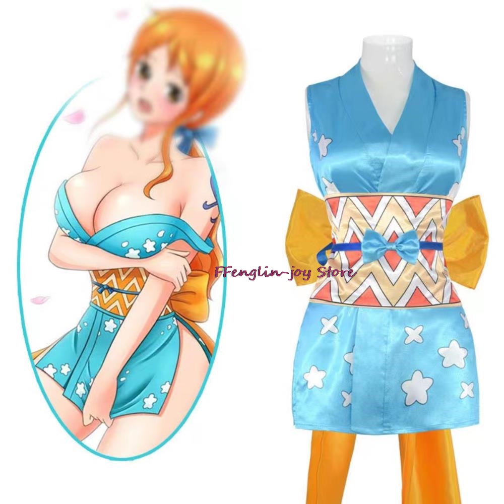 Anime Wano Country Nami Cospla - Nana Anime Merchandise recension och pris
