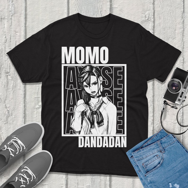 Momo Ayase Dandadan T-Shirt Un - Anime Merchandise T Shirt recension och pris