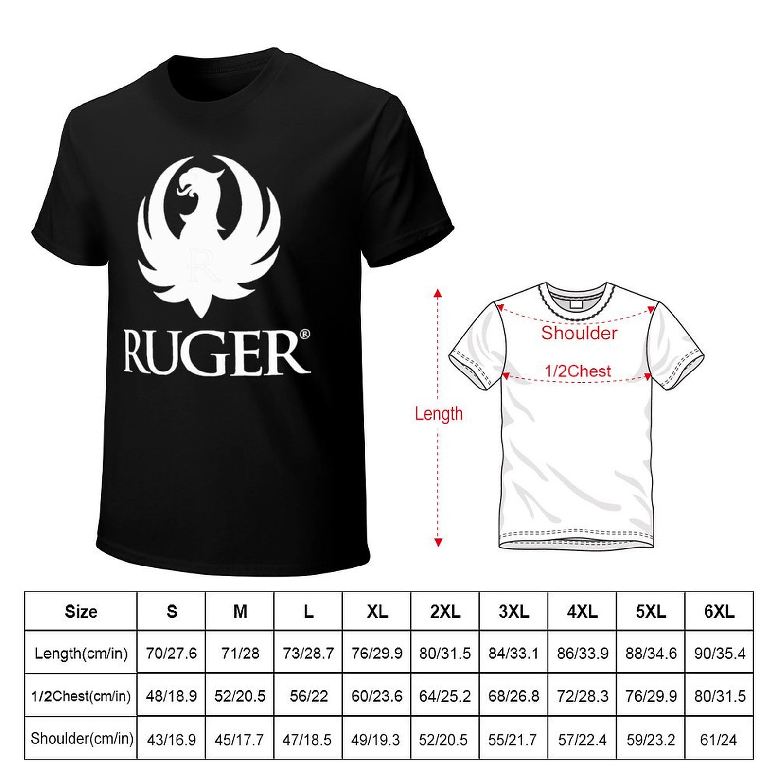 R.uger Logo Merchandise T-Shir - Anime Merchandise For Men recension och pris