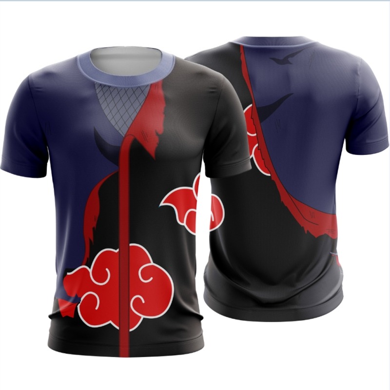 2026 New Naruto Akatsuki Kuren - Anime Merchandise T-Shirts recension och pris